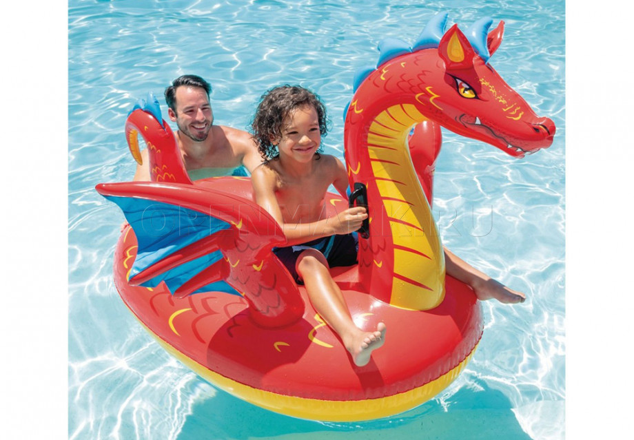       Intex 57577NP Magical Dragon Ride-On ( 3 )
