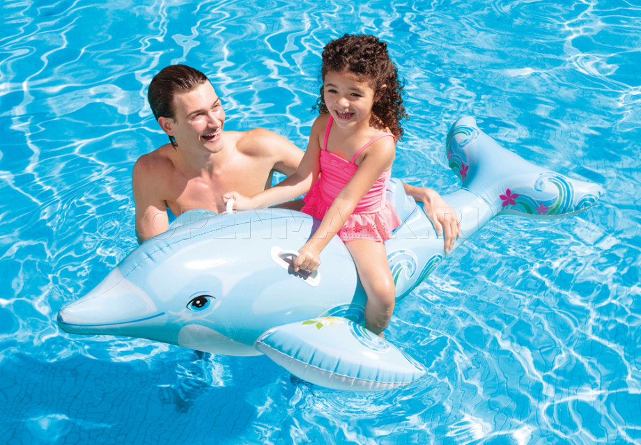       Intex 58535NP Lil Dolphin Ride-On ( 3 )