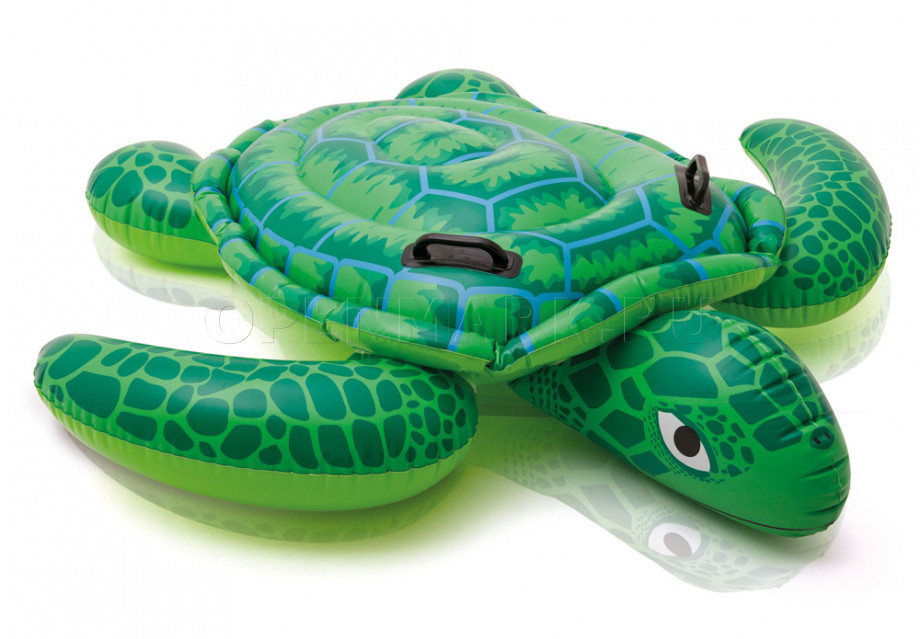Надувная черепаха для игр на воде Intex 57524NP Lil Sea Turtle Ride-On (от 3 лет)