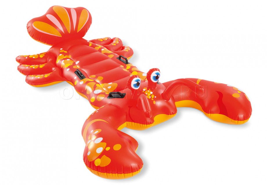 Надувной лобстер для игр на воде Intex 57528NP Lobster Ride-On (от 3 лет)