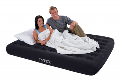    Intex 66974b Comfort Frame Bed +  