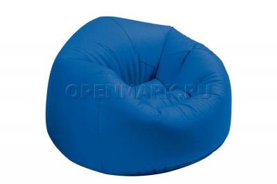 Надувное кресло Intex 68568 Comfy Beanless Bag Assortment (синее, без насоса)