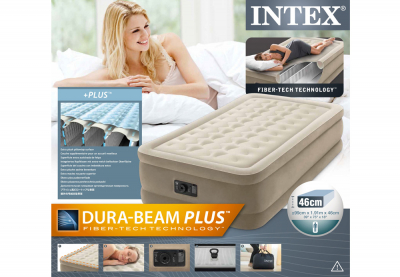    Intex 64456 Ultra Plush Bed +  