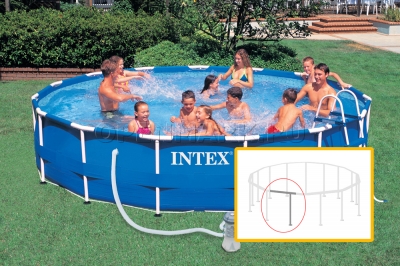 Секция каркаса SK54942WA для круглых бассейнов Intex Metal Frame размером 457 х 91 см