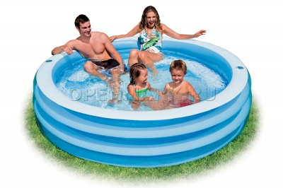       Intex 57481NP Swim Center Blue Round Pool ( 6 )