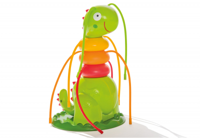 Игрушка-фонтанчик Динозаврик Intex 56599NP Friendly Caterpillar Sprayer (от 3 лет)
