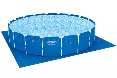 Подстилка для бассейнов Bestway 58031 Pool Ground Cloth (размер 579 х 579 см)