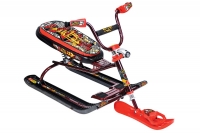 Снегокат Nika SnowDrive СНД-3 Граффити (красный)