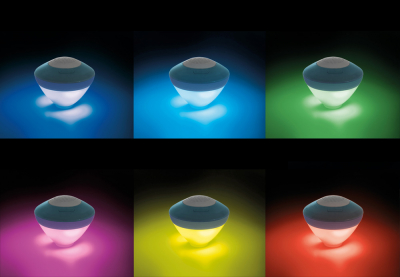 Музыкальная колонка с подсветкой для бассейна Intex 28625 Floating Pool Speaker With LED Light