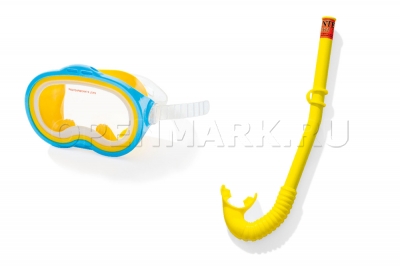 Маска и трубка для плавания Intex 55942 Adventurer Swim Set (от 8 лет)