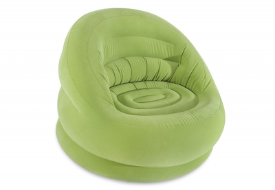 Надувное кресло Intex 68577NP Lumi Chair (зелёное, без насоса)
