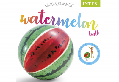 Надувной мяч диаметром 107 см Intex 58075NP Watermelon Ball (от 3 лет)