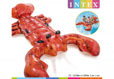 Надувной лобстер для игр на воде Intex 57533NP Lobster Ride-On (от 3 лет)