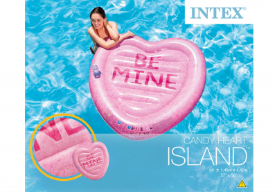       Intex 58789EU Candy Heart Island (145  142 )