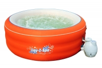 Надувной бассейн джакузи Bestway 54101 Lay-Z-Spa Massege Tub (оранжевый, 206 х 71 см)