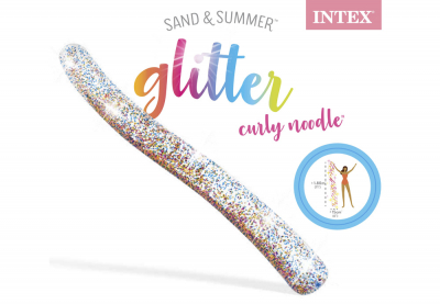 Надувная труба для игр на воде Intex 57509NP Glitter Curly Noodle (от 6 лет)