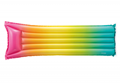 Матрас надувной для плавания Intex 58721EU Rainbow Ombre Mat (170 х 53 х 15 см)