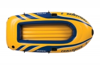 Двухместная надувная лодка Intex 68366NP Challenger-2