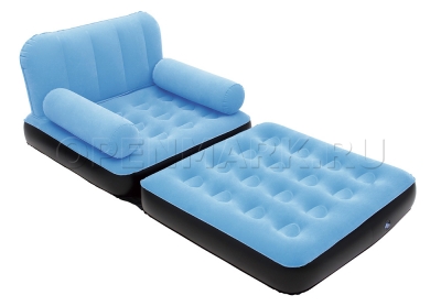Надувное кресло Bestway 67277 Multi-Max Air Couch (голубое, без насоса)