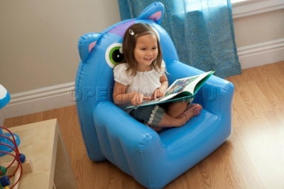 Детское надувное кресло Сова Intex 68596NP Cozy Animal Chair, от 3 до 8 лет (без насоса)