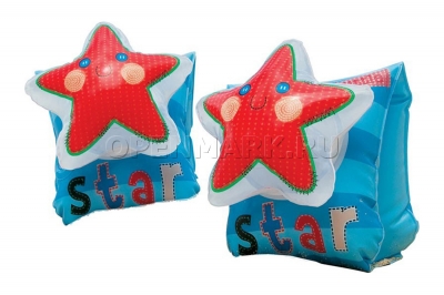 Нарукавники надувные для плавания Intex 56651NP Lil Star Arm Bands (от 3 до 6 лет)