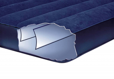 Односпальный надувной матрас Intex 68950 Classic Downy Bed (без насоса)