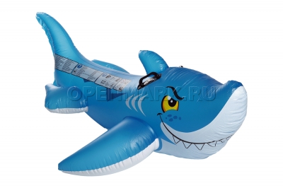 Надувная акула для игр на воде Intex 56567NP Friendly Shark Ride-On (от 3 лет)