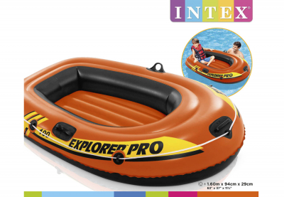 Одноместная надувная лодка Intex 58355NP Explorer Pro 100