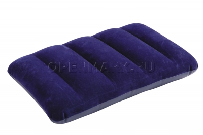 Двуспальный надувной матрас Intex 68765 Classic Downy Bed + ручной насос + 2 подушки