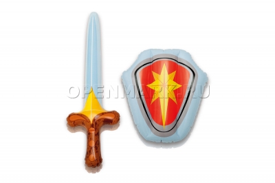 Надувные игрушки щит и меч Intex 44600NP Sword and Shield Play Set (от 3 лет)
