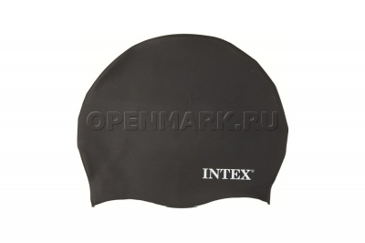 Силиконовая шапочка для плавания Intex 55991 Silicone Swim Cap (от 8 лет)