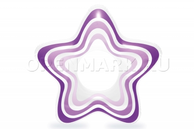 Круг надувной для плавания Звезда размером 74 х 71 см Intex 59243NP Star Ring (от 3 до 6 лет)