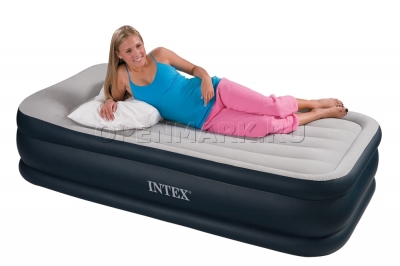    Intex 67732 Deluxe Pillow Rest Raised Bed +  
