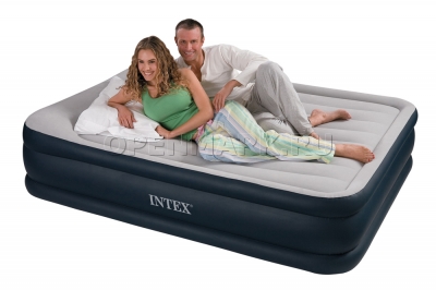   Intex 67738 Deluxe Pillow Rest Raised Bed +  